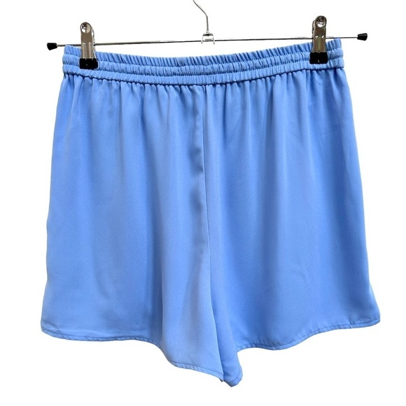 J. Crew Mercantile Shorts Easy Pull On Drawstring High-Rise Blue, Size Small - Picture 3 of 6